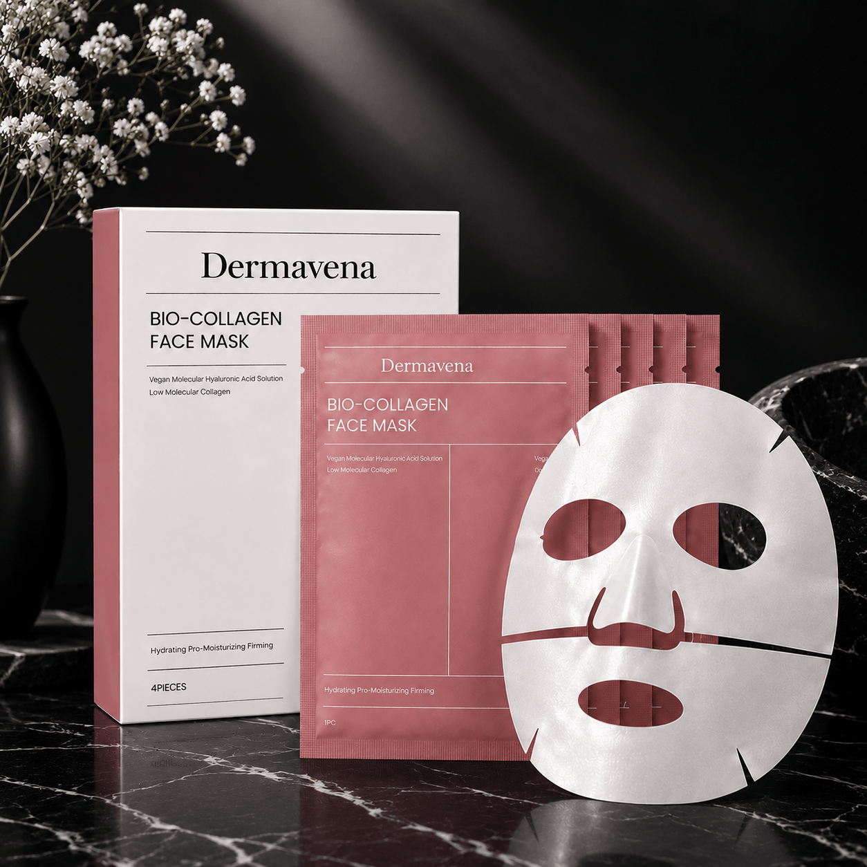 Dermavena Skincare Masque collagène nuit glow | Dermavena