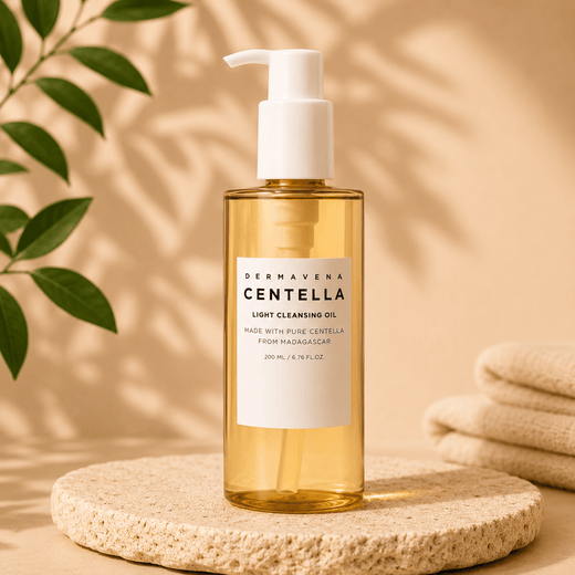 Dermavena Huile Nettoyante Centella — Double Nettoyage Doux