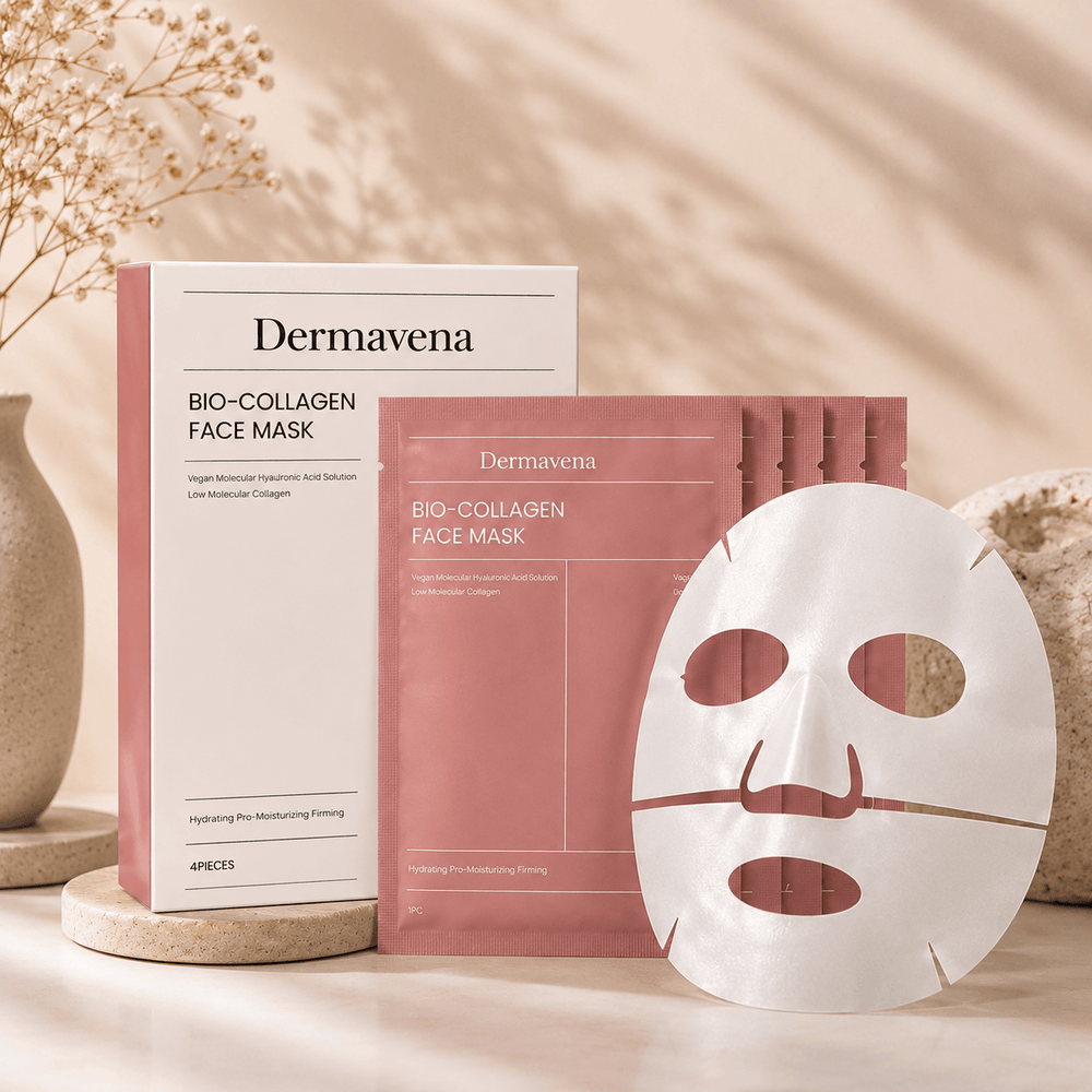 Dermavena Bio-Collagen Overnight Mask — Glow & Smooth Skin Mask