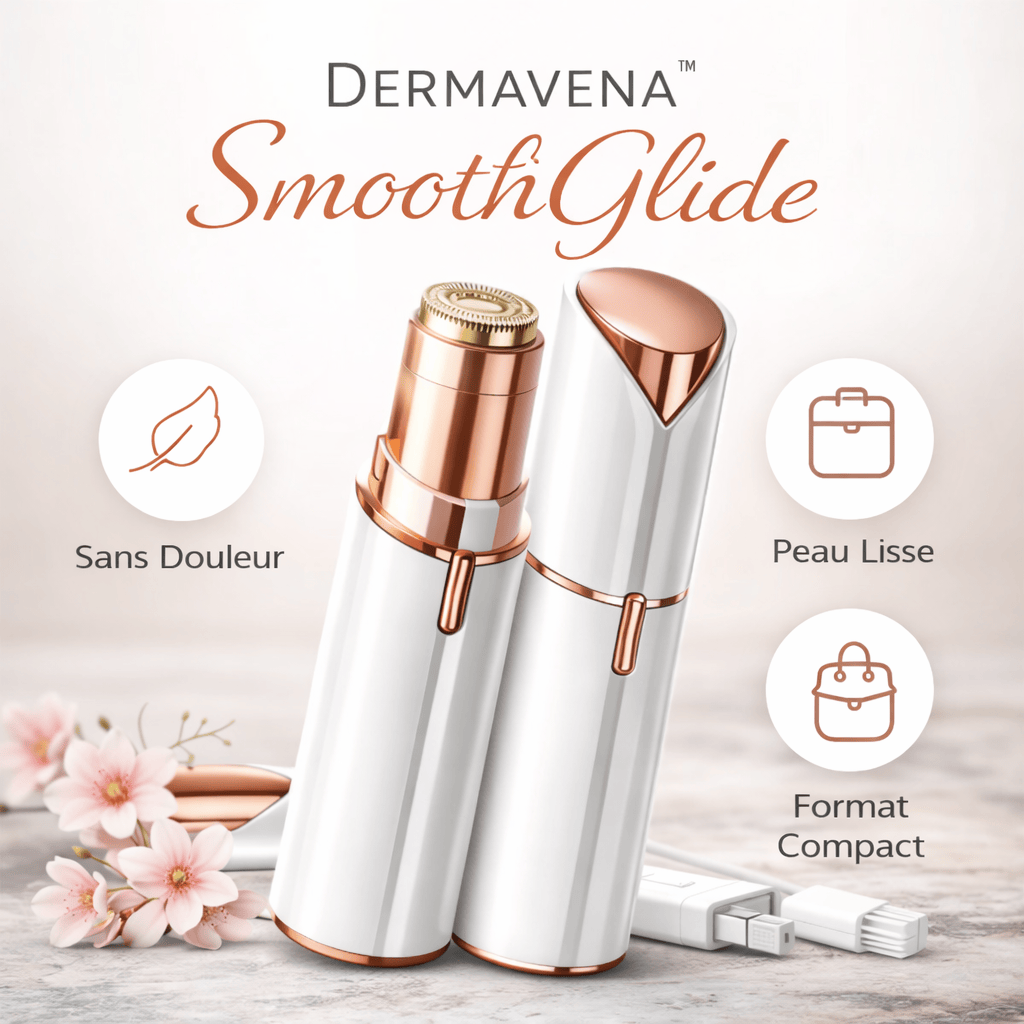 Dermavena™ SmoothGlide — Épilateur Électrique Sans Douleur