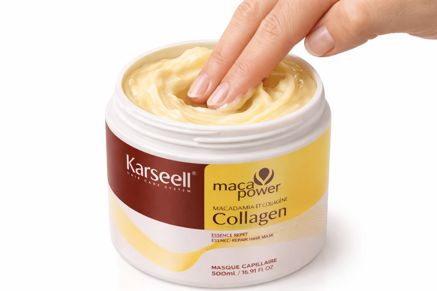 Masque au Collagène – Effet Lissage Immédiat