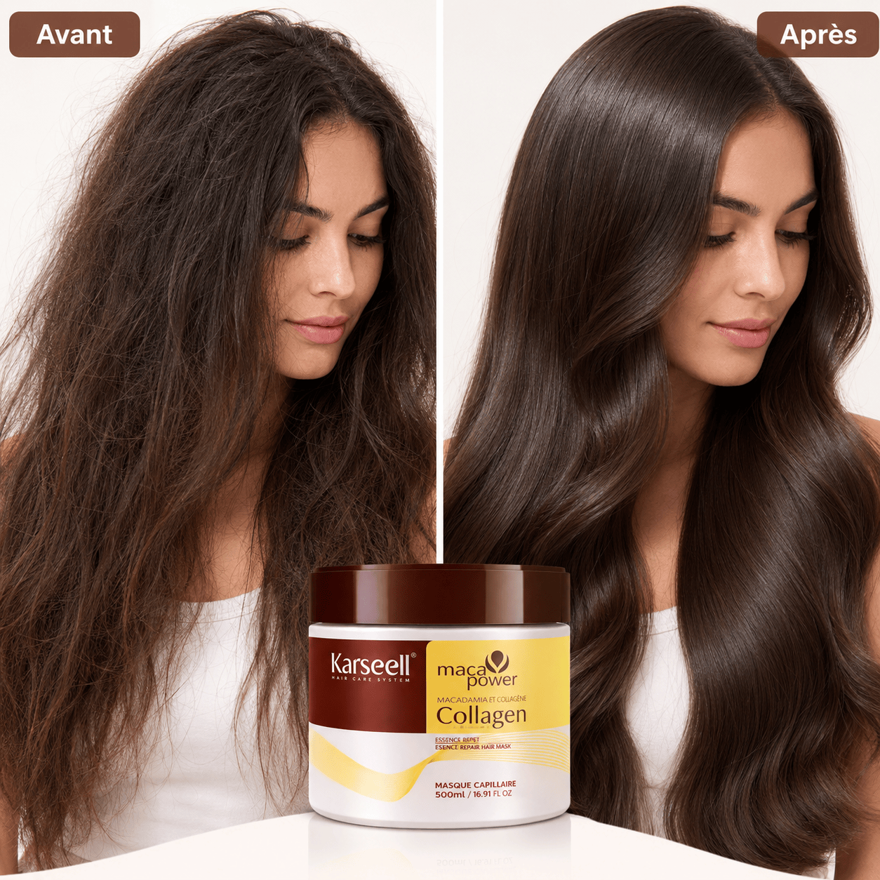 Karseell Masque capillaire Karseell Collagen Hair Mask 500 ml | Dermavena