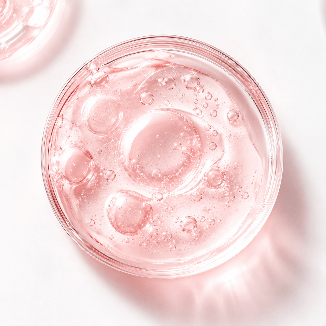 texture rose lumineuse inspirée des routines K-beauty avec PDRN pour l’éclat du visage