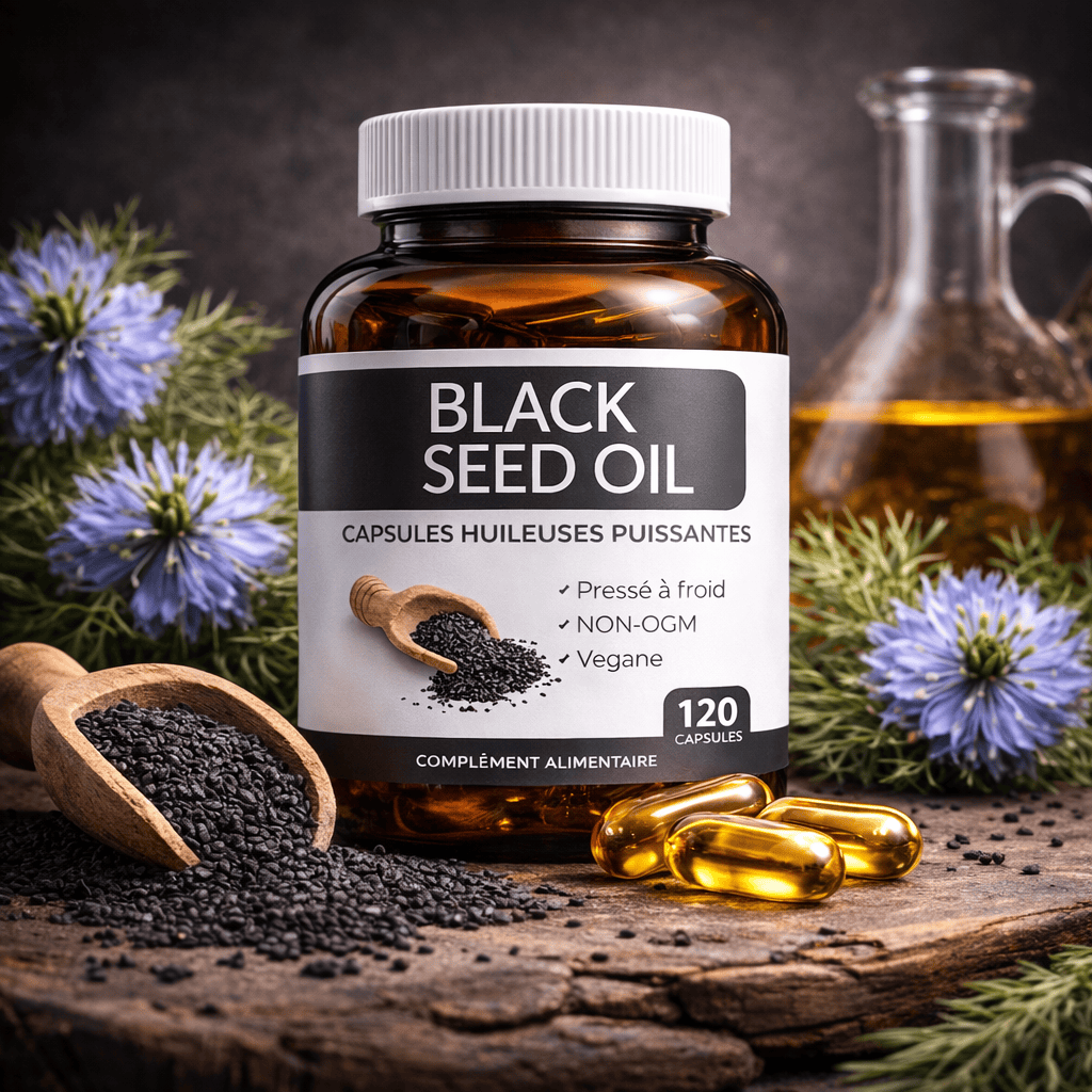 Capsules Huile de Nigelle Premium