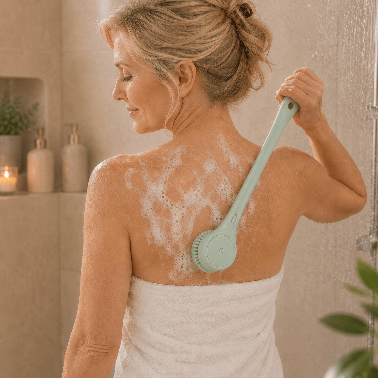 Dermavena BodyGlow Brush — Brosse Corps Exfoliante & Massage Doux