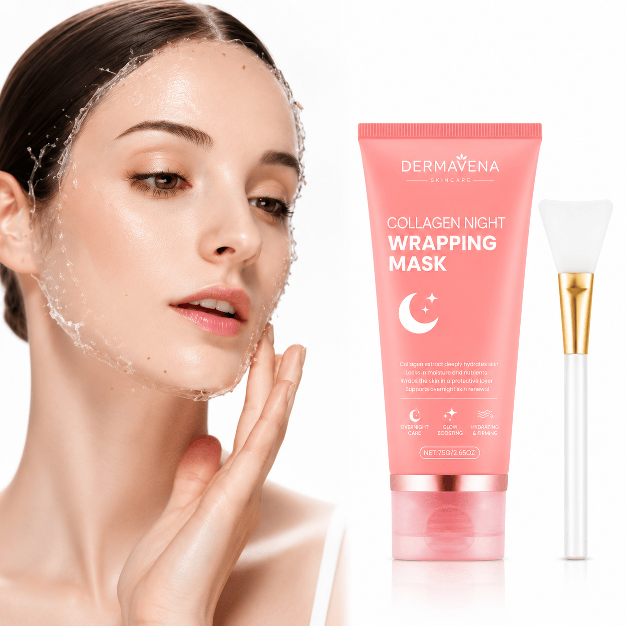 Dermavena Collagen Wrapping Mask — Masque Glow Confort