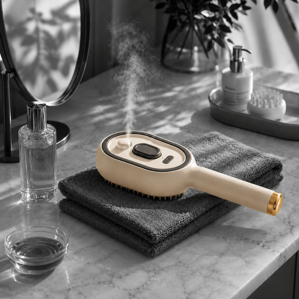 ScalpGlow Brush — 3-in-1 Hairbrush