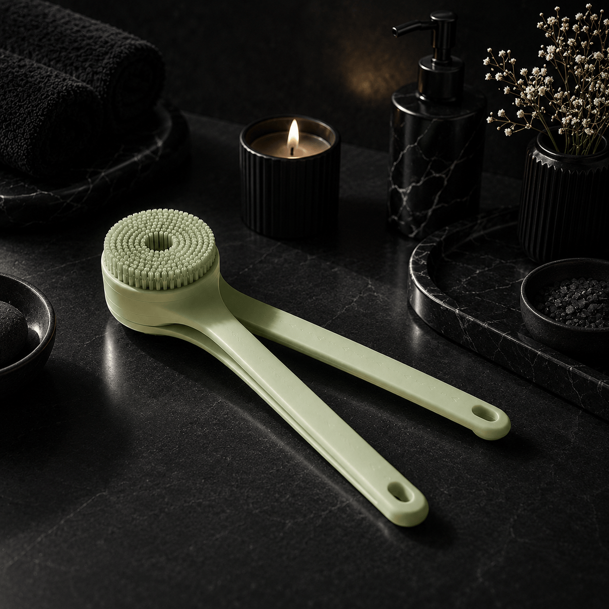 Dermavena Brosse corporelle Brosse exfoliante corps et dos | Dermavena BodyGlow