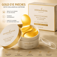 Dermavena Gold Eye Patches Advertising