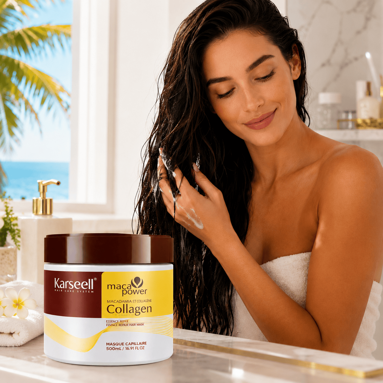 Karseell Masque capillaire Karseell Collagen Hair Mask 500 ml | Dermavena